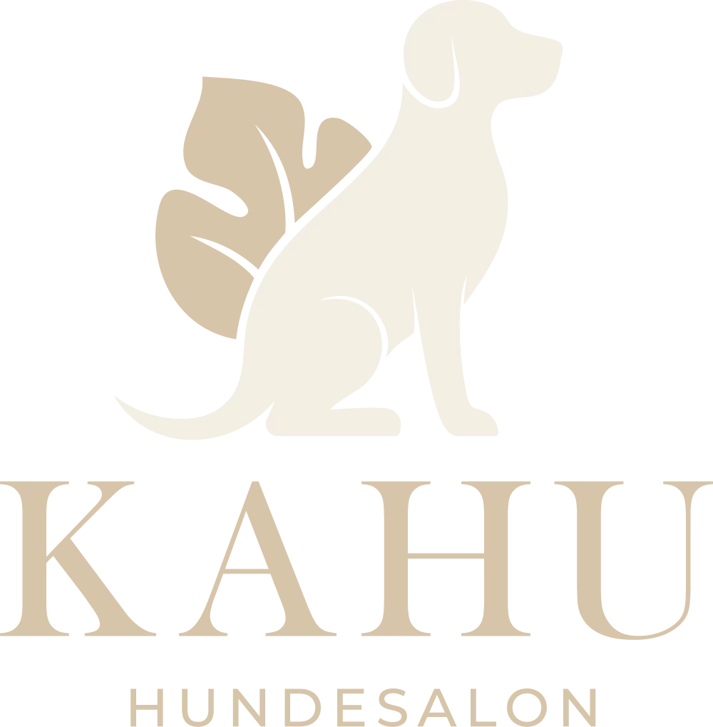 KAHU Logo Vertikal Hund Blatt Hundesalon