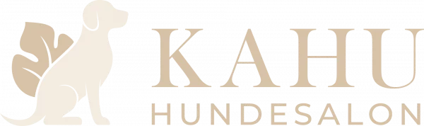 KAHU Logo Horizontal Hund Blatt Hundesalon